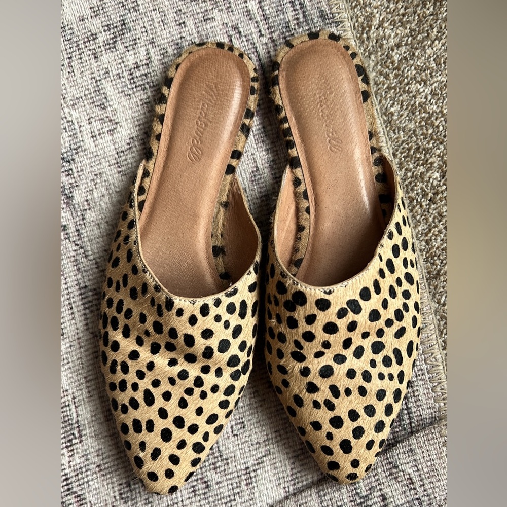 Madewell calf hair size 10